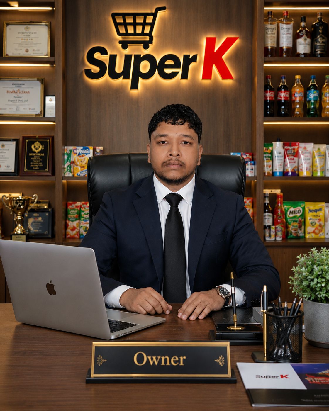 Owner Mr. Damith Dilshan